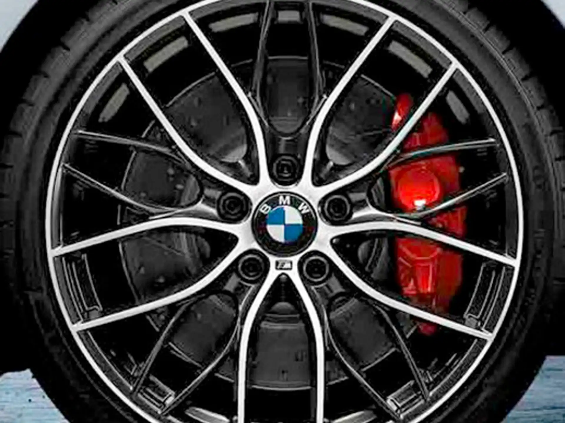 BMW M Performance Leichtbau Sportbremsscheibe Hinterachse angelocht und genutet 18 Zoll 2er F22 F23 3er F30 F31 F34 4er F32 F33 F36