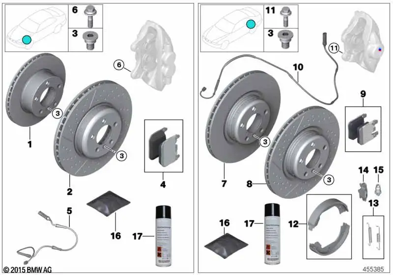 BMW Bremsscheibe belüftet rechts 34207889668