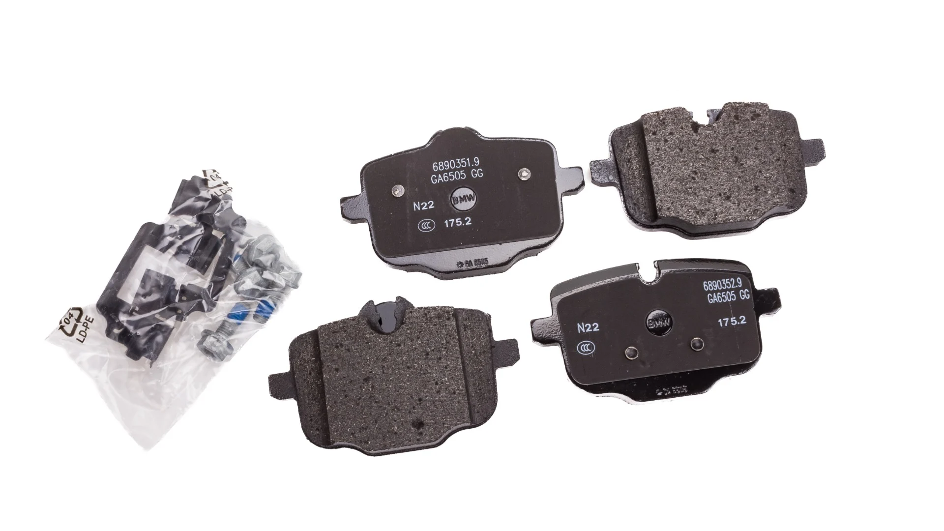BMW Reparatursatz Bremsbeläge asbestfrei 34216890353