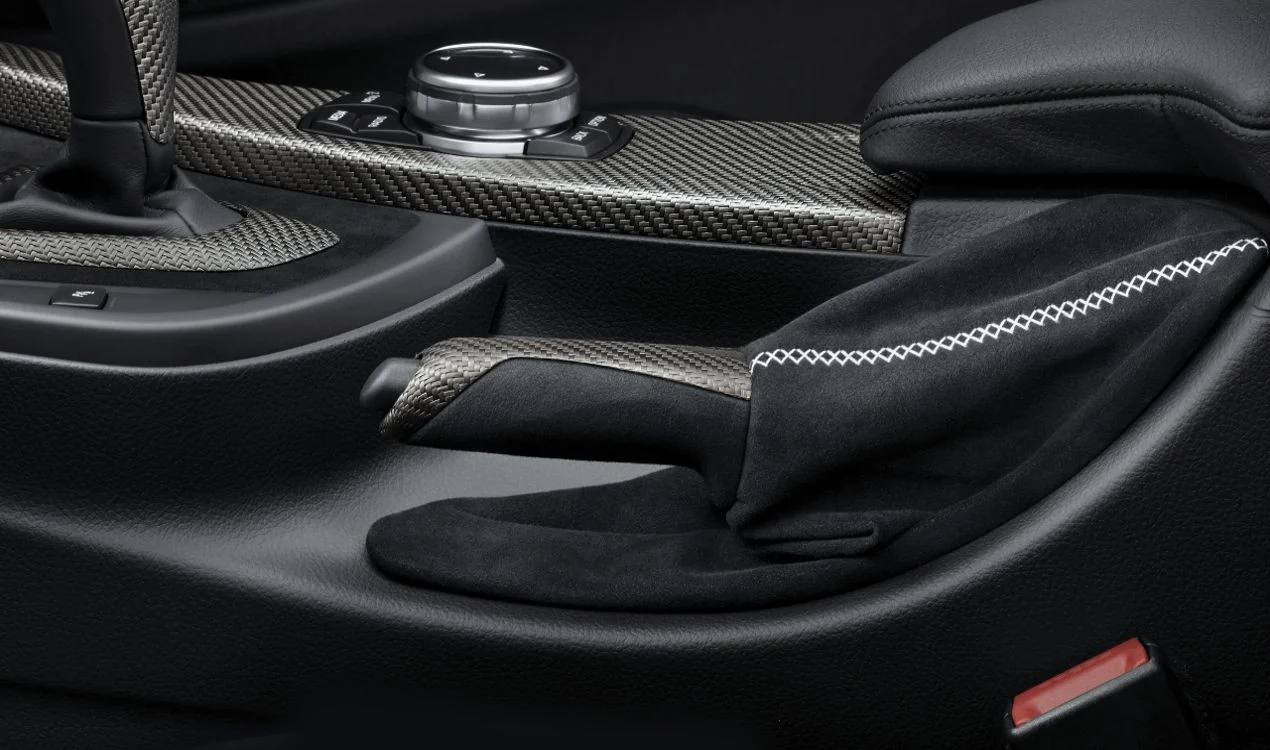 BMW M Performance Handbremsgriff Carbon mit Alcantarabalg