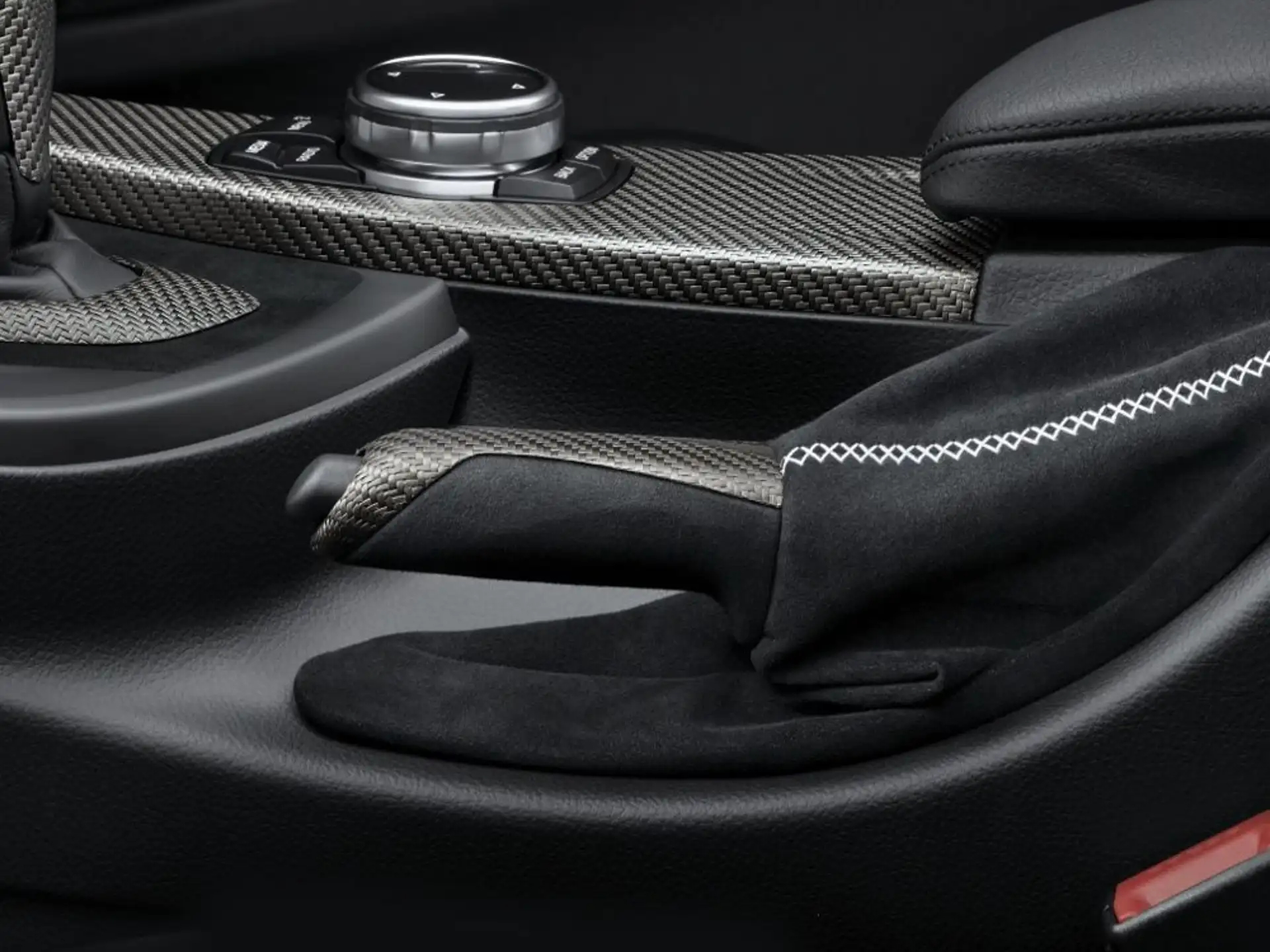 BMW M Performance Handbremsgriff Carbon/Alcantara mit Alcantarabalg 3er F30 F31 F34 4er F32 F33 F36