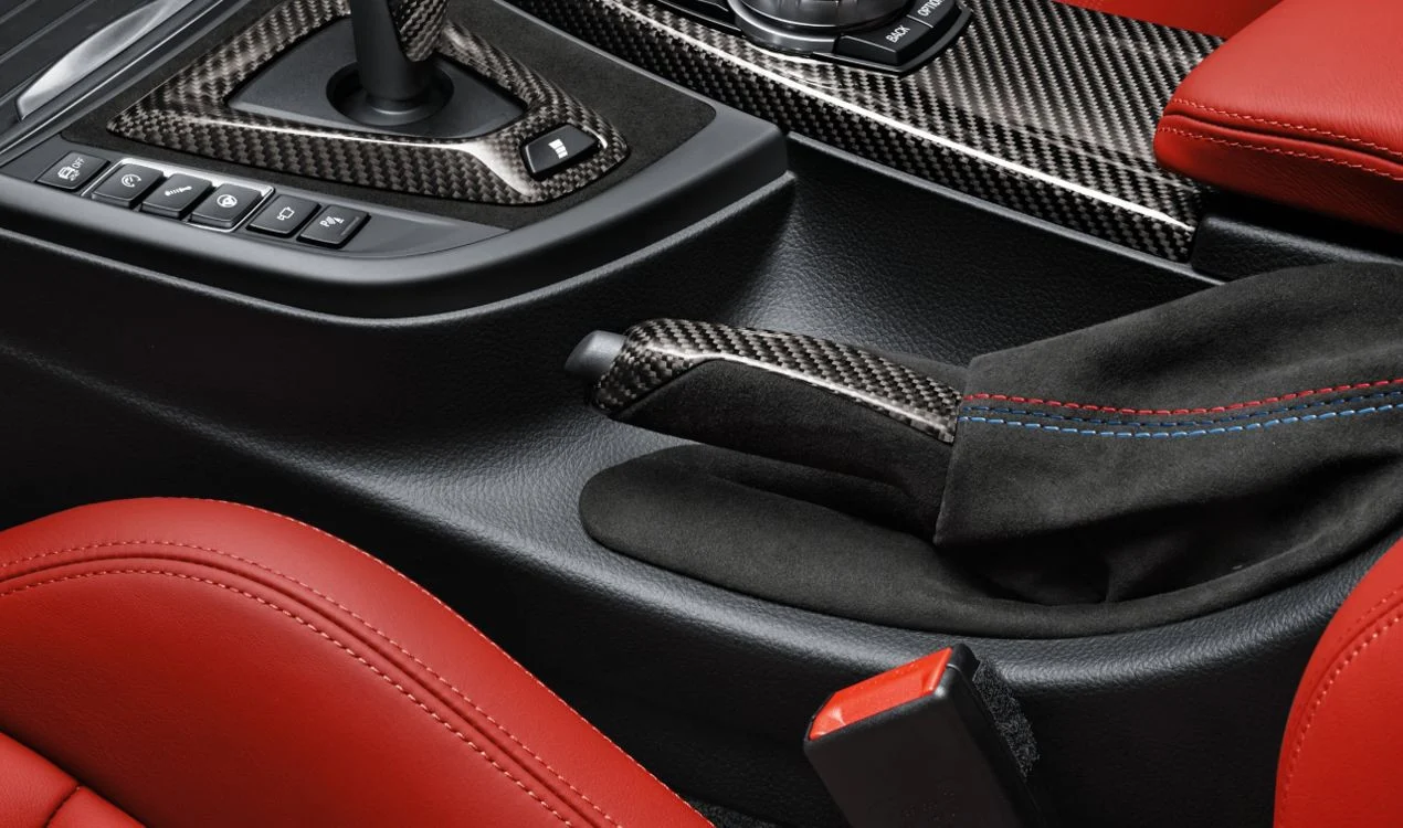 BMW M Performance Handbremsgriff Carbon mit Alcantara Balg M3 F80 M4 F82 F83