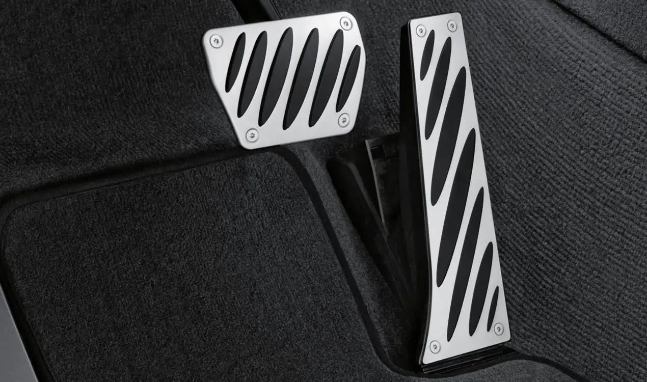 BMW Performance Alu-Pedalauflagen 1er E81 E82 E87 E88 3er E46 E90