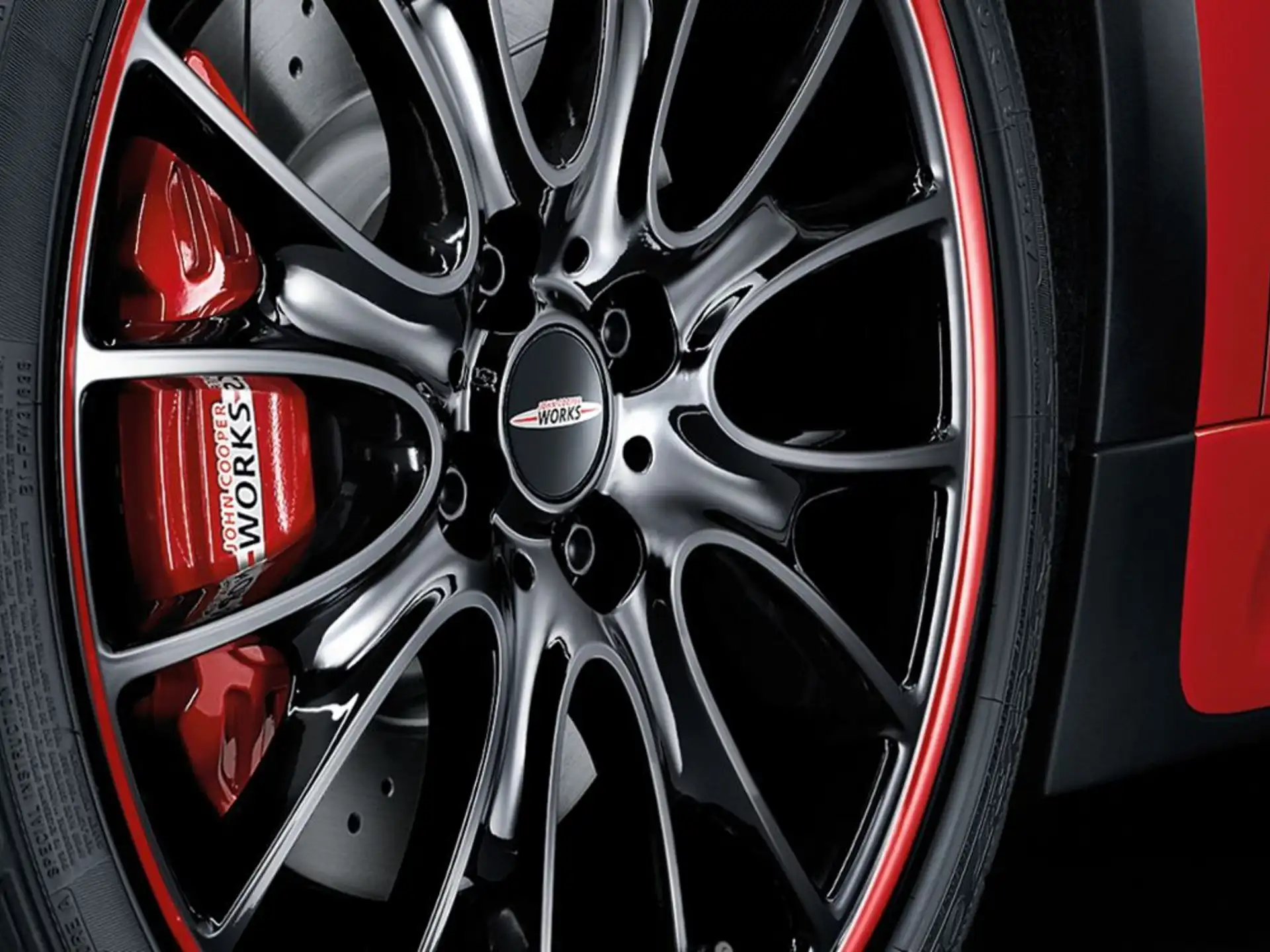 MINI Nabenabdeckung John-Cooper-Works-Design F54 F55 F56 F57 F60