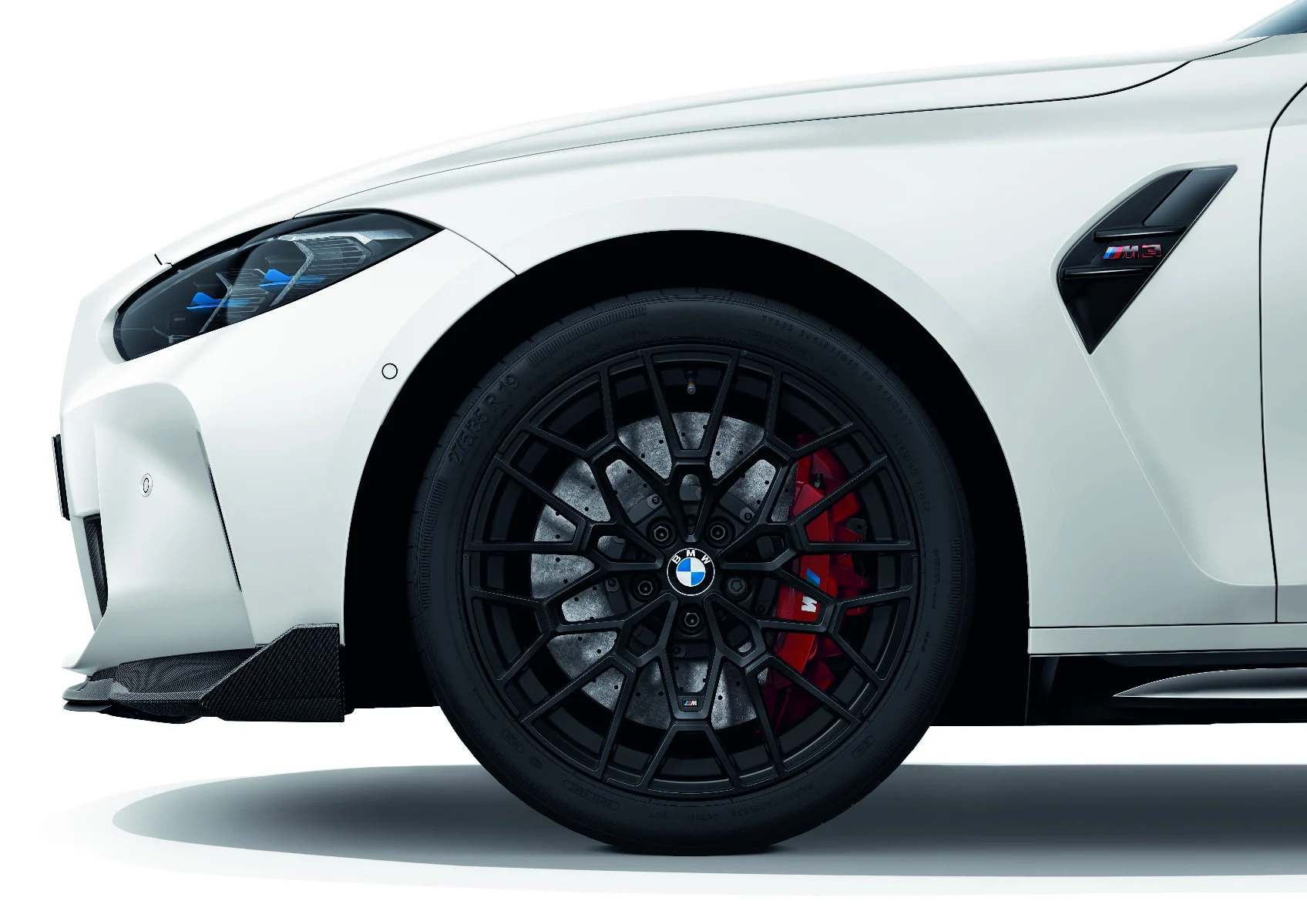 BMW Alufelge M Doppelspeiche 827M schwarz matt 10,5Jx20 ET 20 Hinterachse M3 G80 M4 G82