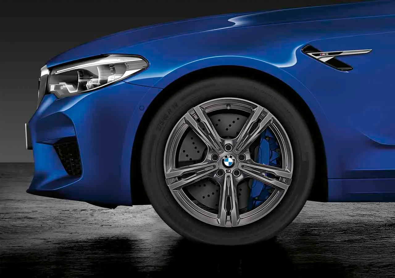 BMW Winterkompletträder M Doppelspeiche 705M ferric grey 19 Zoll RDCi M5 F90 M8 F91 F92 F93 Michelin