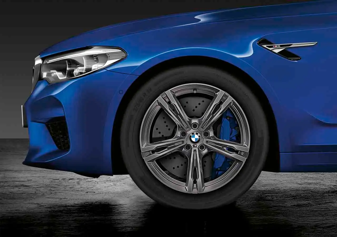 BMW Winterkompletträder M Doppelspeiche 705M ferric grey 19 Zoll
