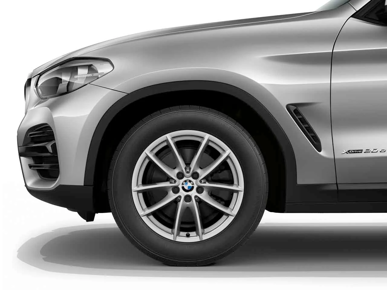 BMW Winterkompletträder V-Speiche 618 reflex silber 18 Zoll RDCi X3 G01 X4 G02 Pirelli
