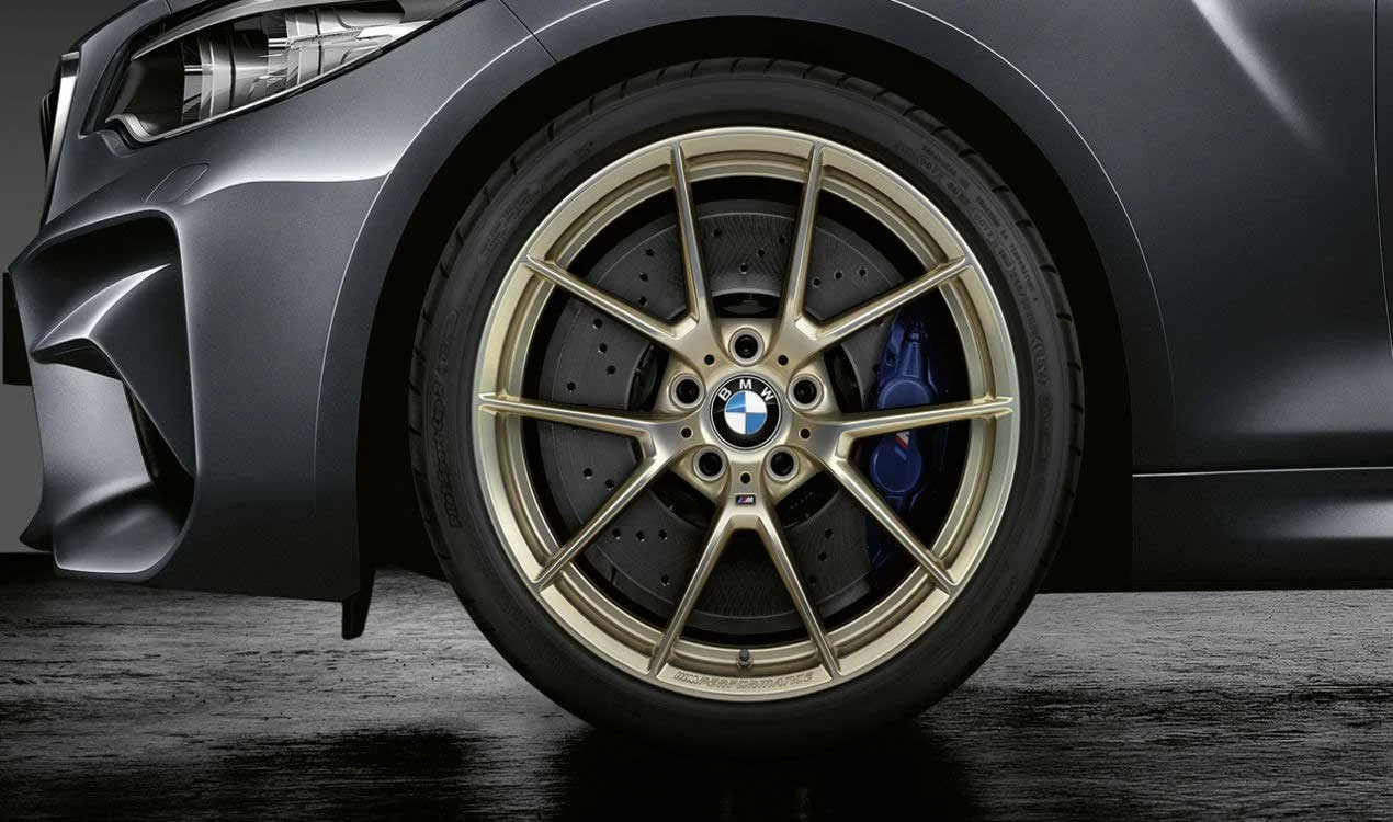 BMW Kompletträder M Performance Y-Speiche Frozen Gold Styling 763M 