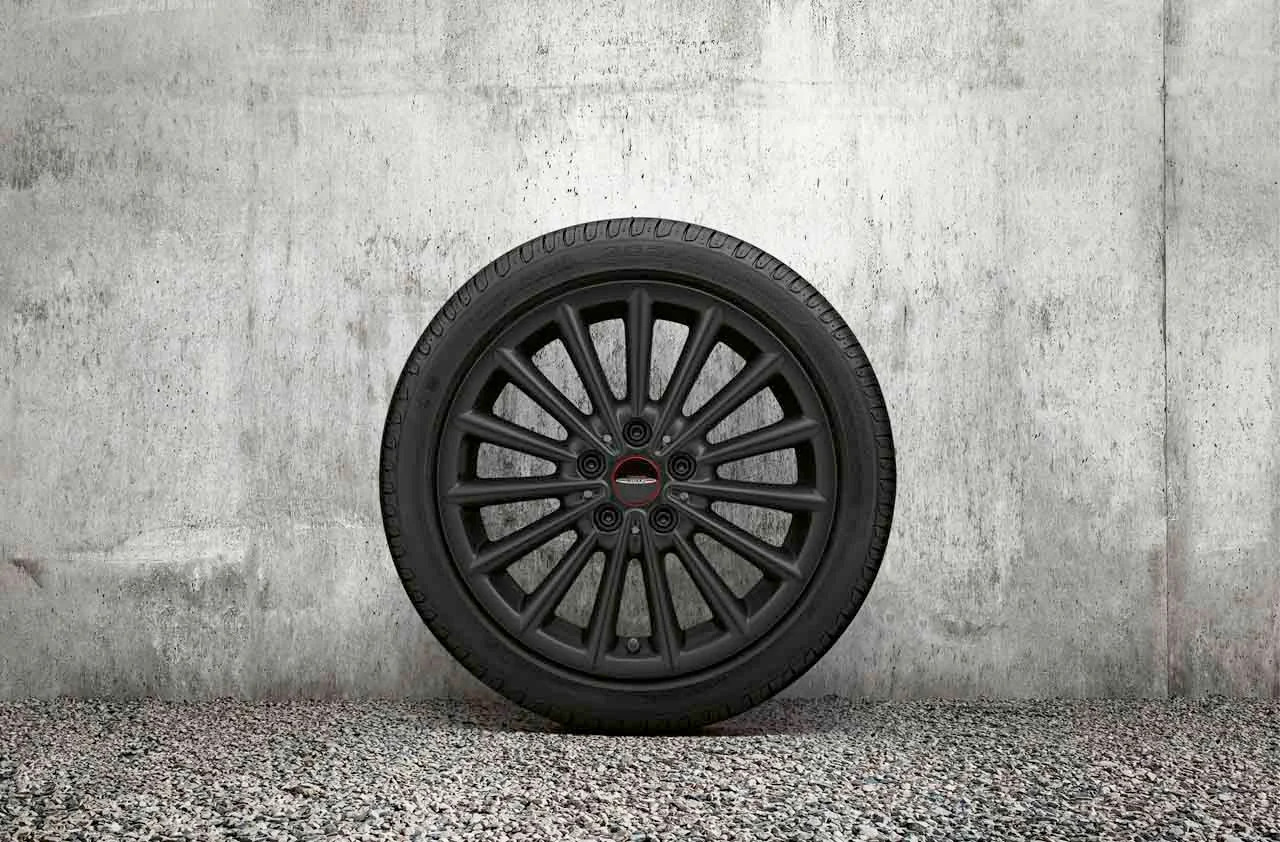 MINI Winterkompletträder JCW Multi Spoke 505 jet black matt 17 Zoll RDCi F55 F56 F56 F57 Dunlop