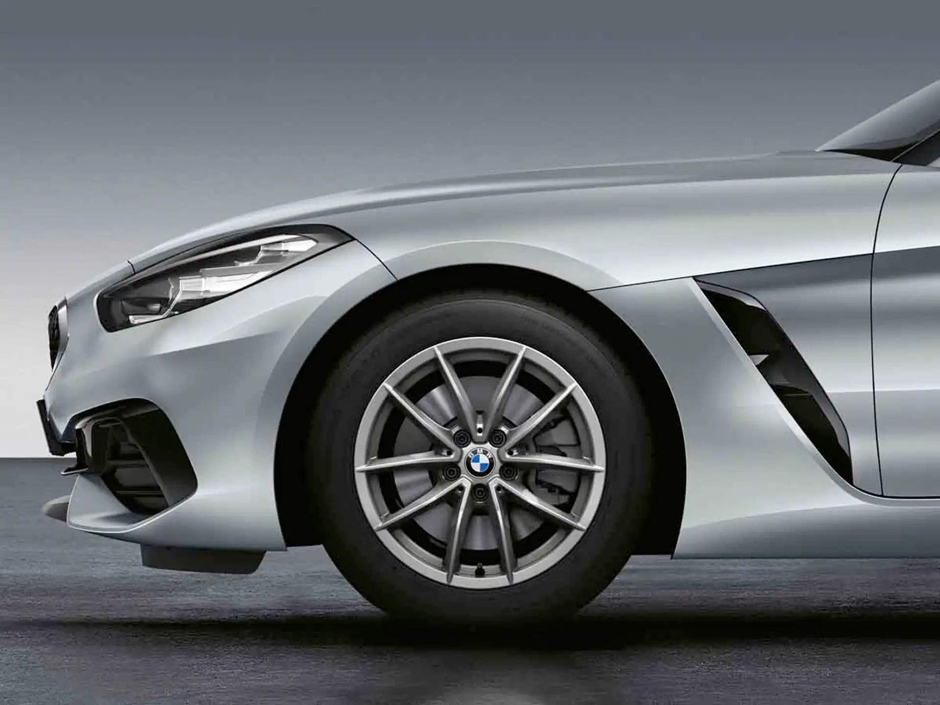 BMW Winterkompletträder V-Speiche 768 ferric grey 17 Zoll RDCi Z4 G29 Bridgestone (Mischbereifung)