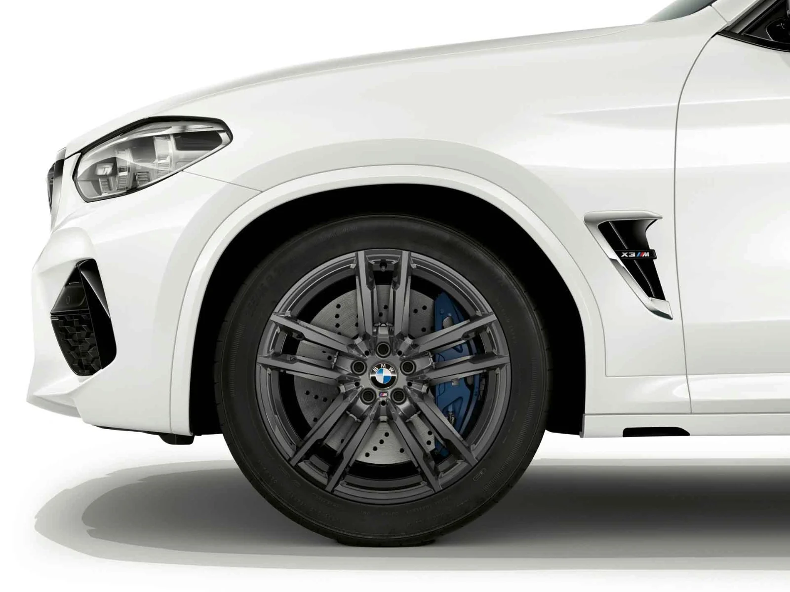 BMW Winterkompletträder M Doppelspeiche 764M orbit grey 20 Zoll RDCi X3M F97 X4M F98 Pirelli (Mischbereifung)