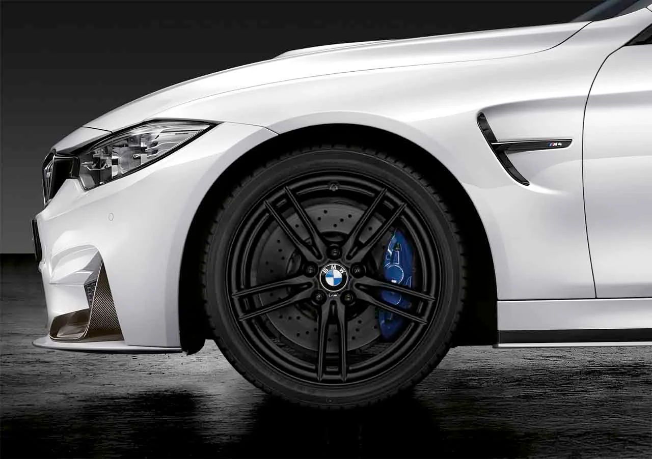 BMW Winterkompletträder M V-Speiche 641 schwarz matt 19 Zoll RDCi M2 F87, M2 Competition