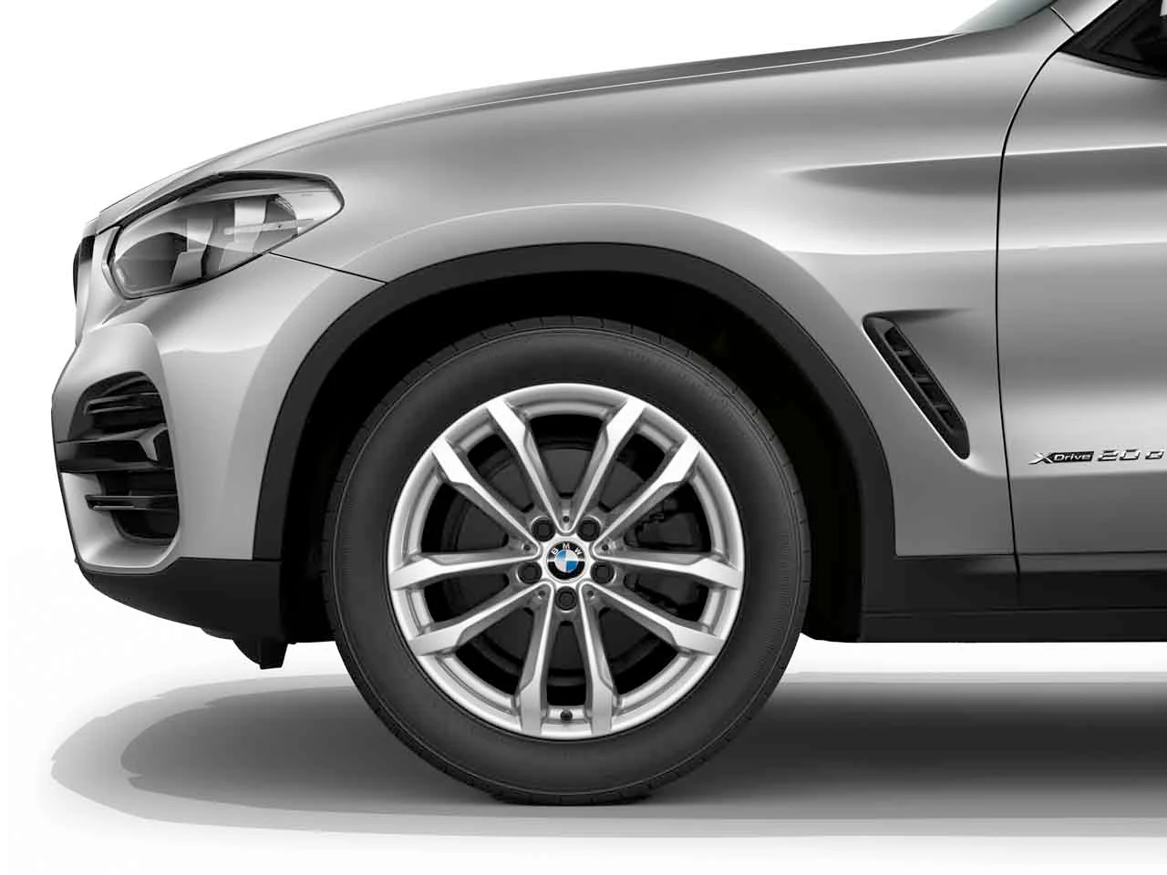 BMW Winterkompletträder V-Speiche 691 reflex silber 19 Zoll RDCi X3 G01 X4 G02 Pirelli