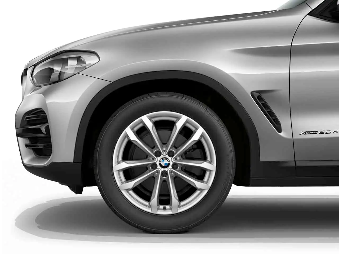 BMW Winterkompletträder V-Speiche 691 reflex silber 19 Zoll RDCi