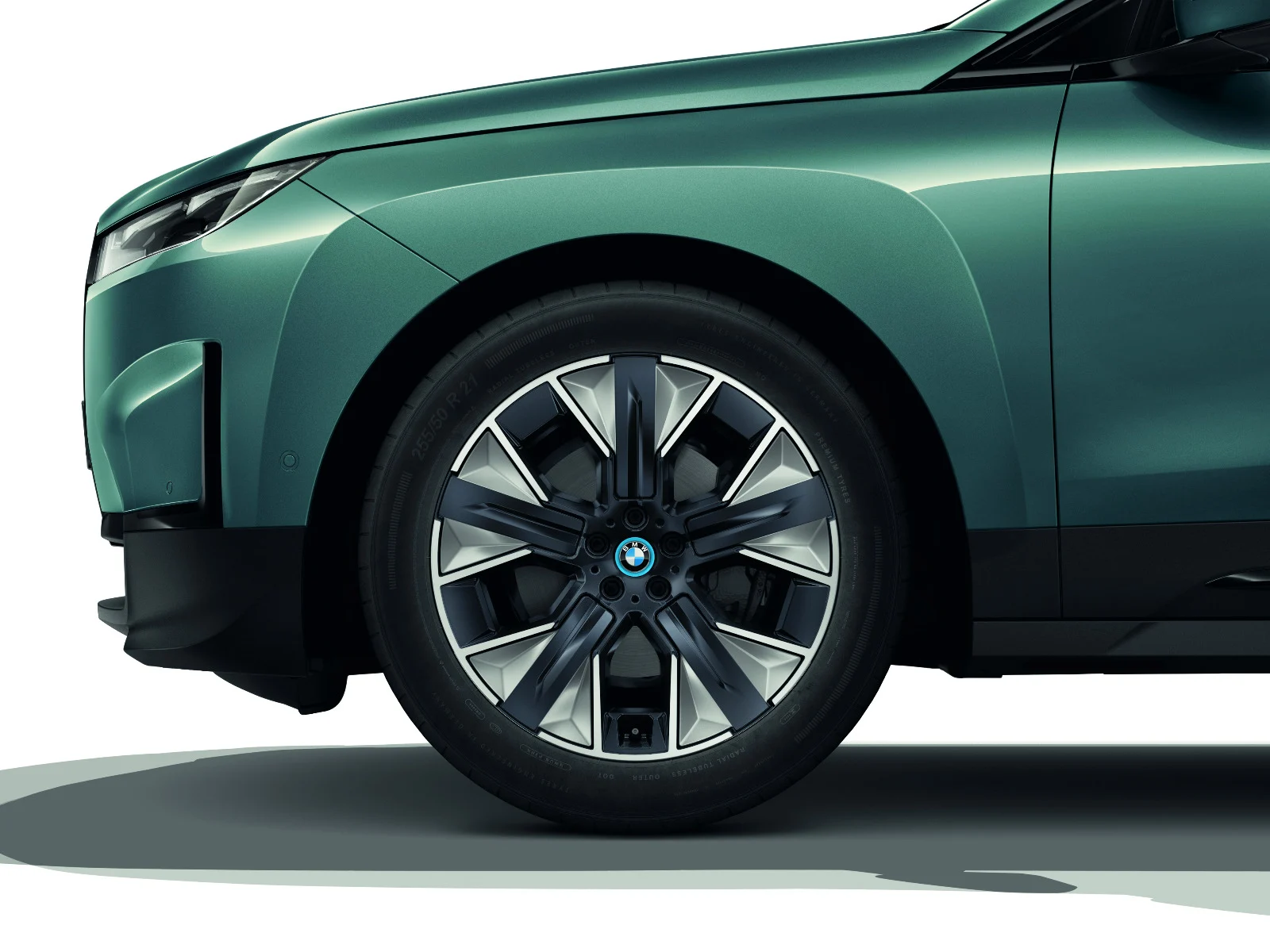 BMW Alufelge Aerodynamik 1010 bicolor (gunmetal grey/hochglanzpoliert) 9Jx21 ET 36 iX I20