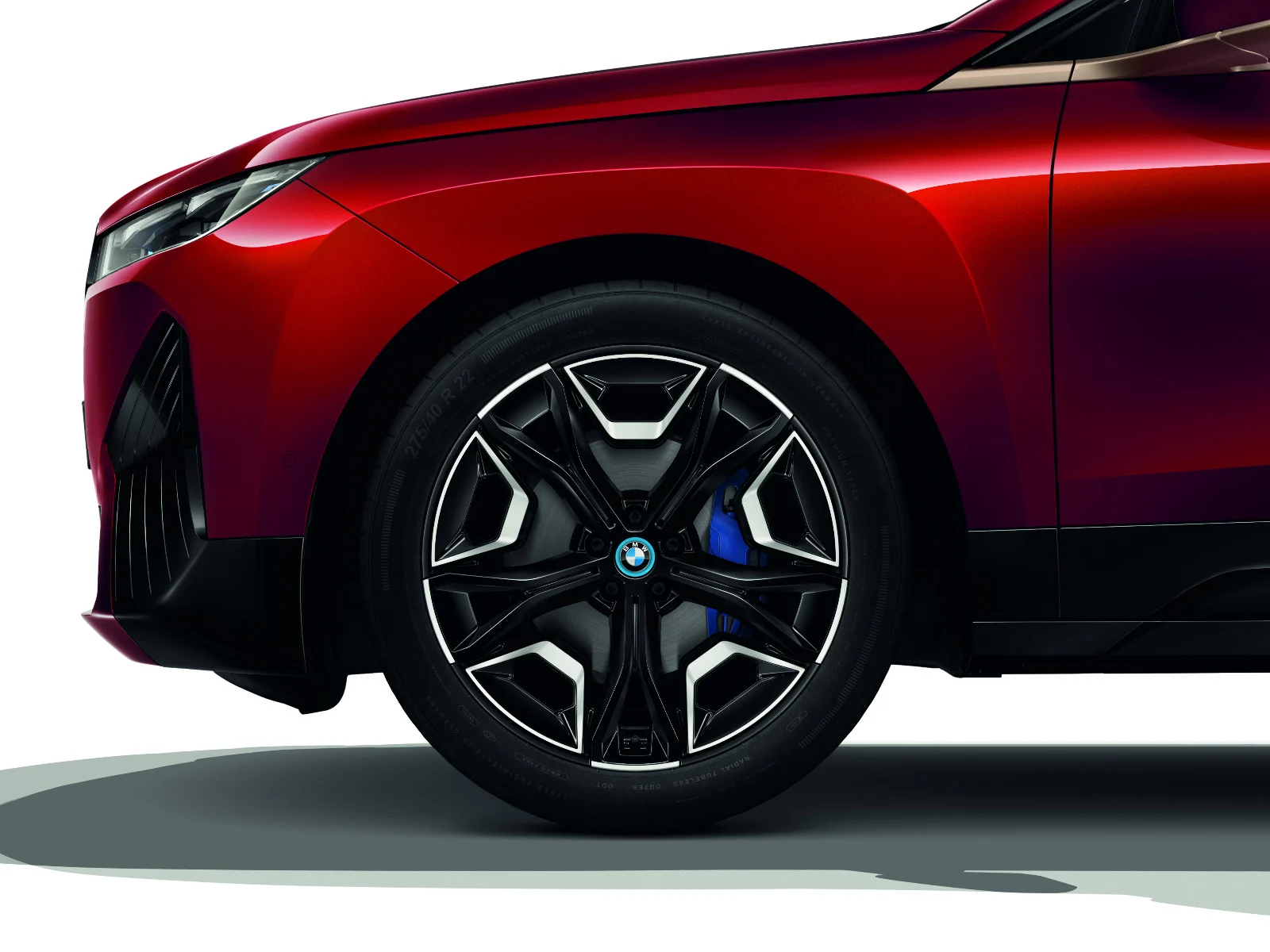 BMW Einleger Alufelge Aerodynamik 1020 silber iX I20