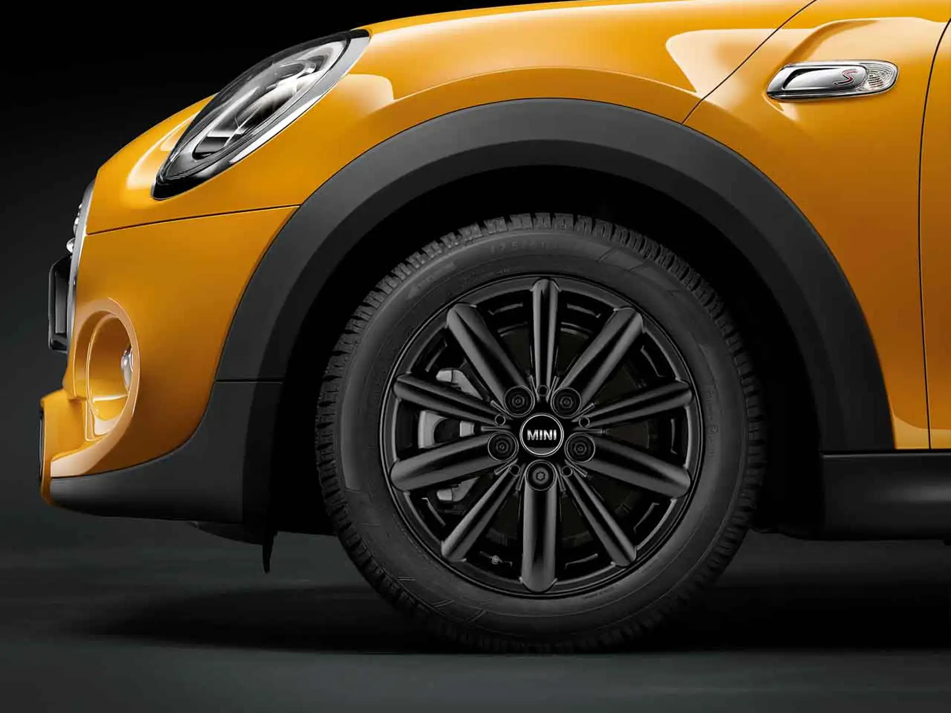 MINI Winterkompletträder Radial Spoke 508 jet black uni 16 Zoll RDCi F55 F56 F57 Dunlop