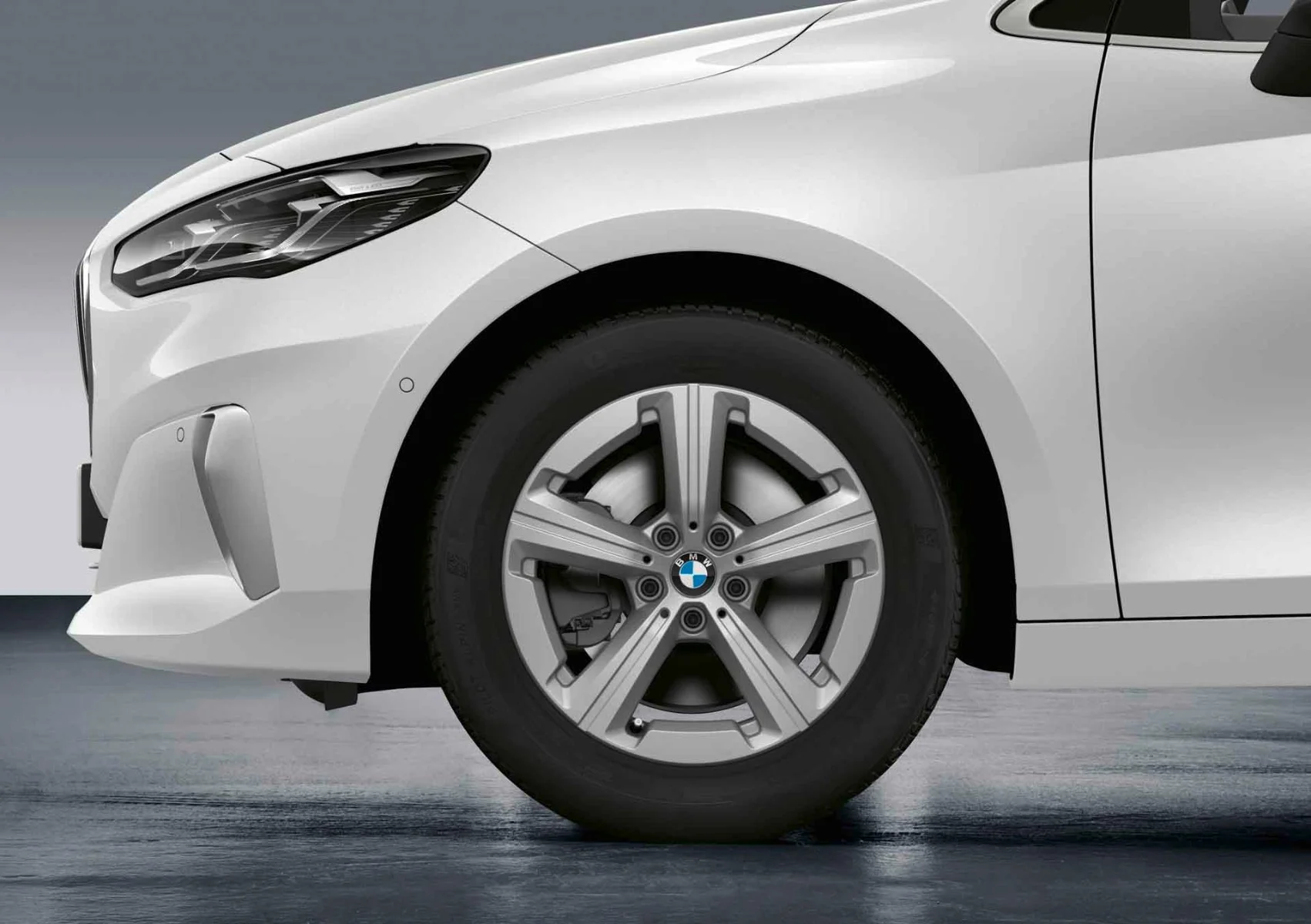 BMW Winterkompletträder Sternspeiche 875 lightning grey 17 Zoll RDCi 2er U06