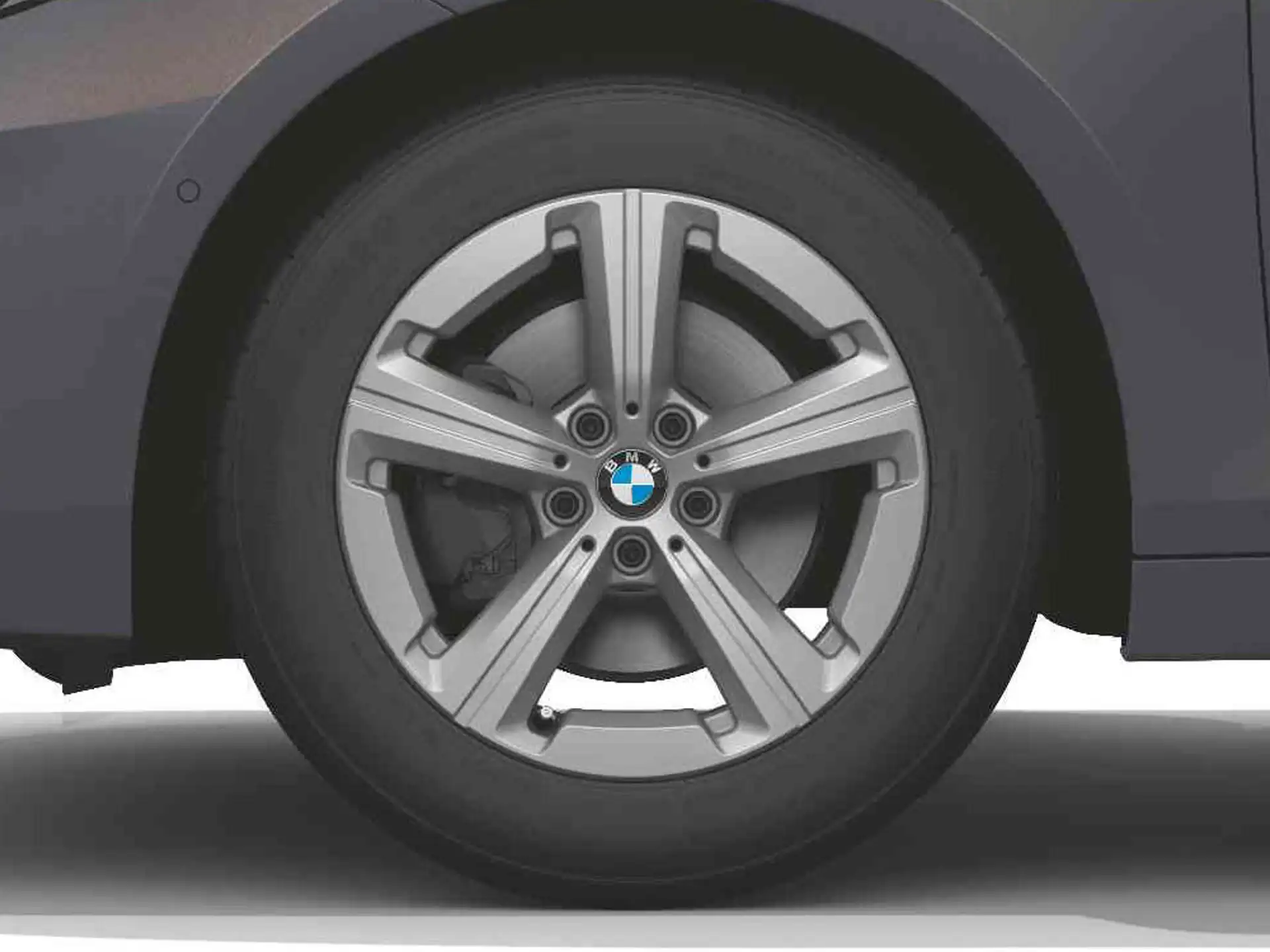BMW Winterkompletträder Sternspeiche 875 lightning grey unicolor 17 Zoll RDC mit Continental VikingContact 7* für 2er U06
