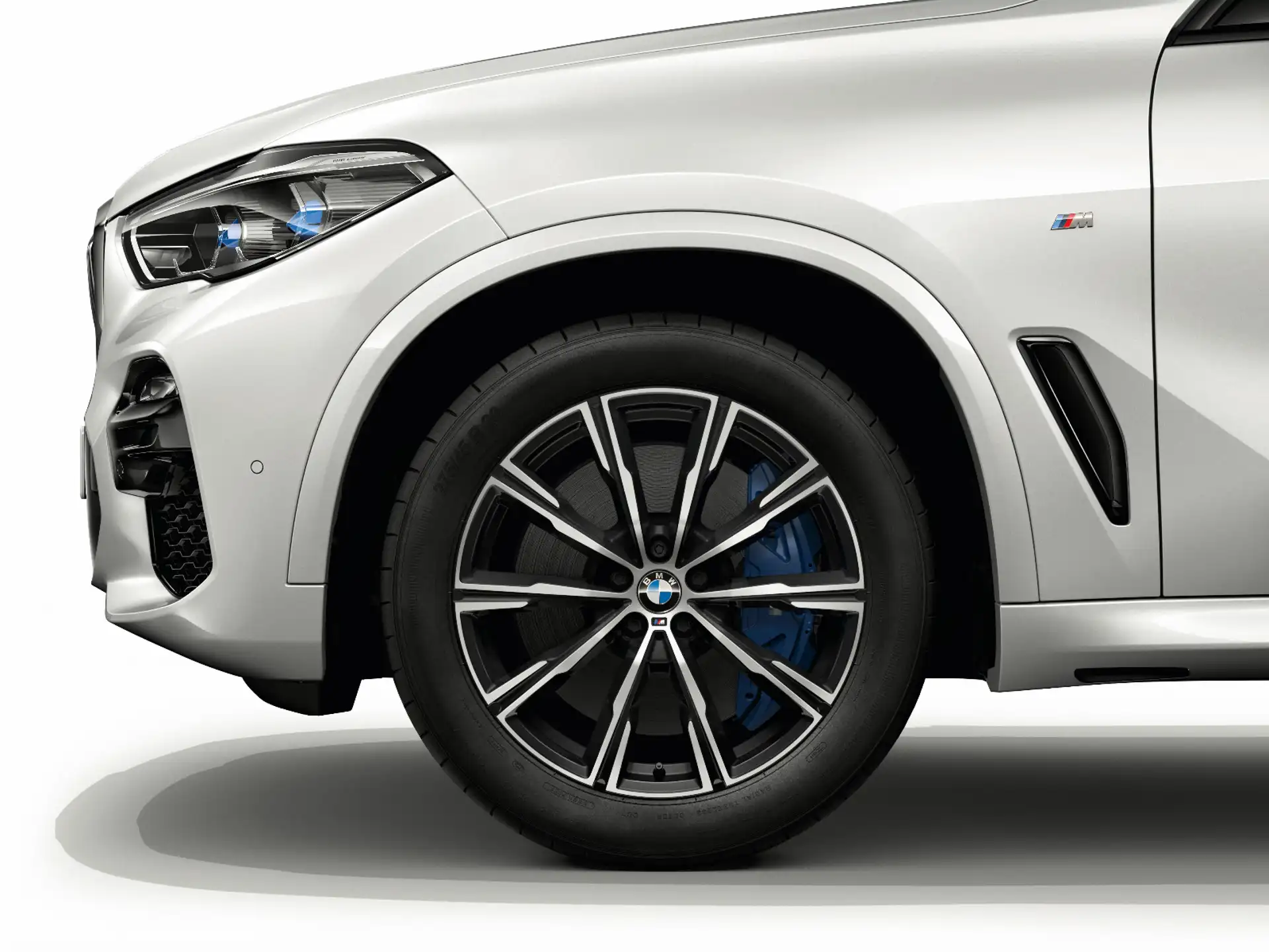 BMW Winterkompletträder M Sternspeiche 740M bicolor (orbit grey/hochglanzpoliert) 20 Zoll RDCi X5 G05 LCI X6 G06 LCI Michelin