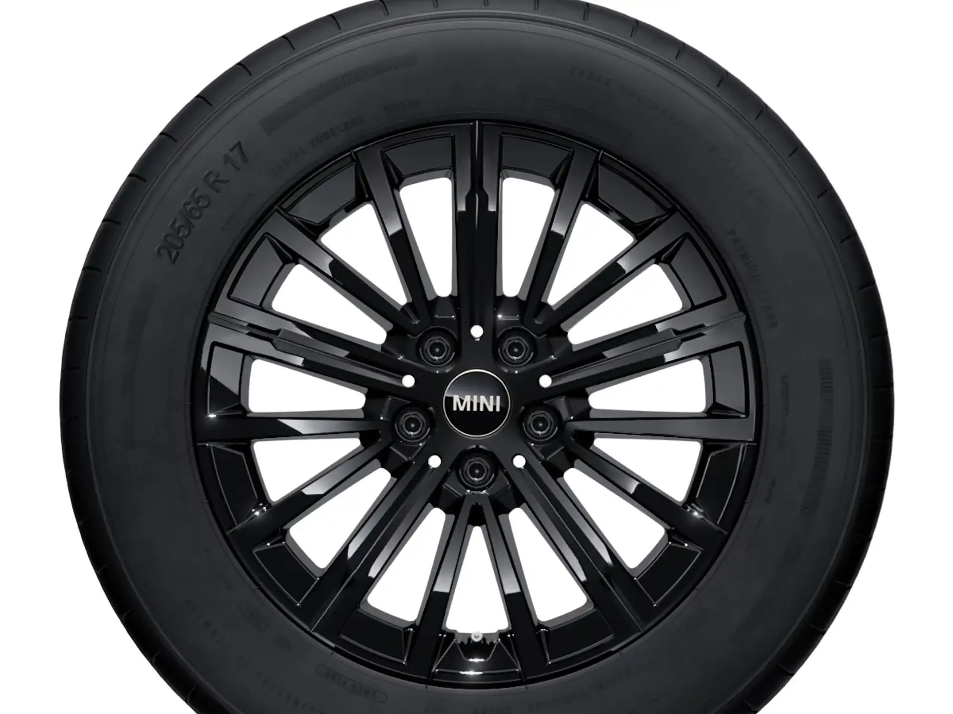 MINI Winterkompletträder V-Spoke 833 jet black uni 17 Zoll RDCi Countryman U25 Pirelli