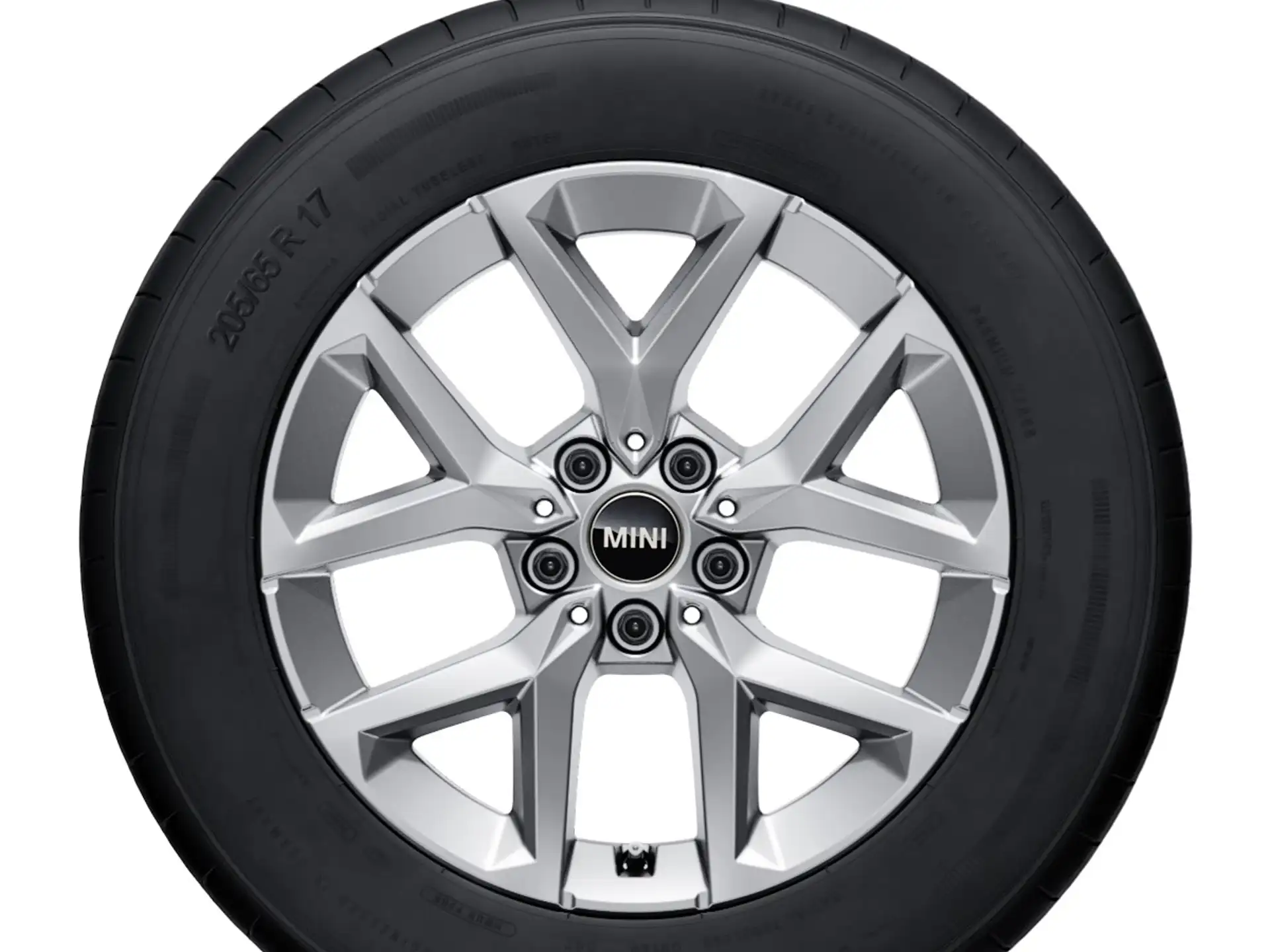 MINI Winterkompletträder Y-Spoke 896 refined silver 17 Zoll RDCi Countryman U25 Pirelli