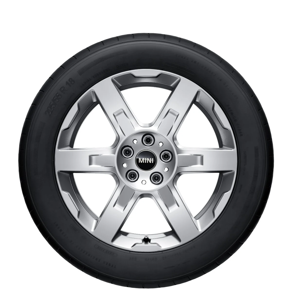 MINI Winterkompletträder Asteroid Speiche 944 refined silver 18 Zoll RDCi Countryman U25 Pirelli