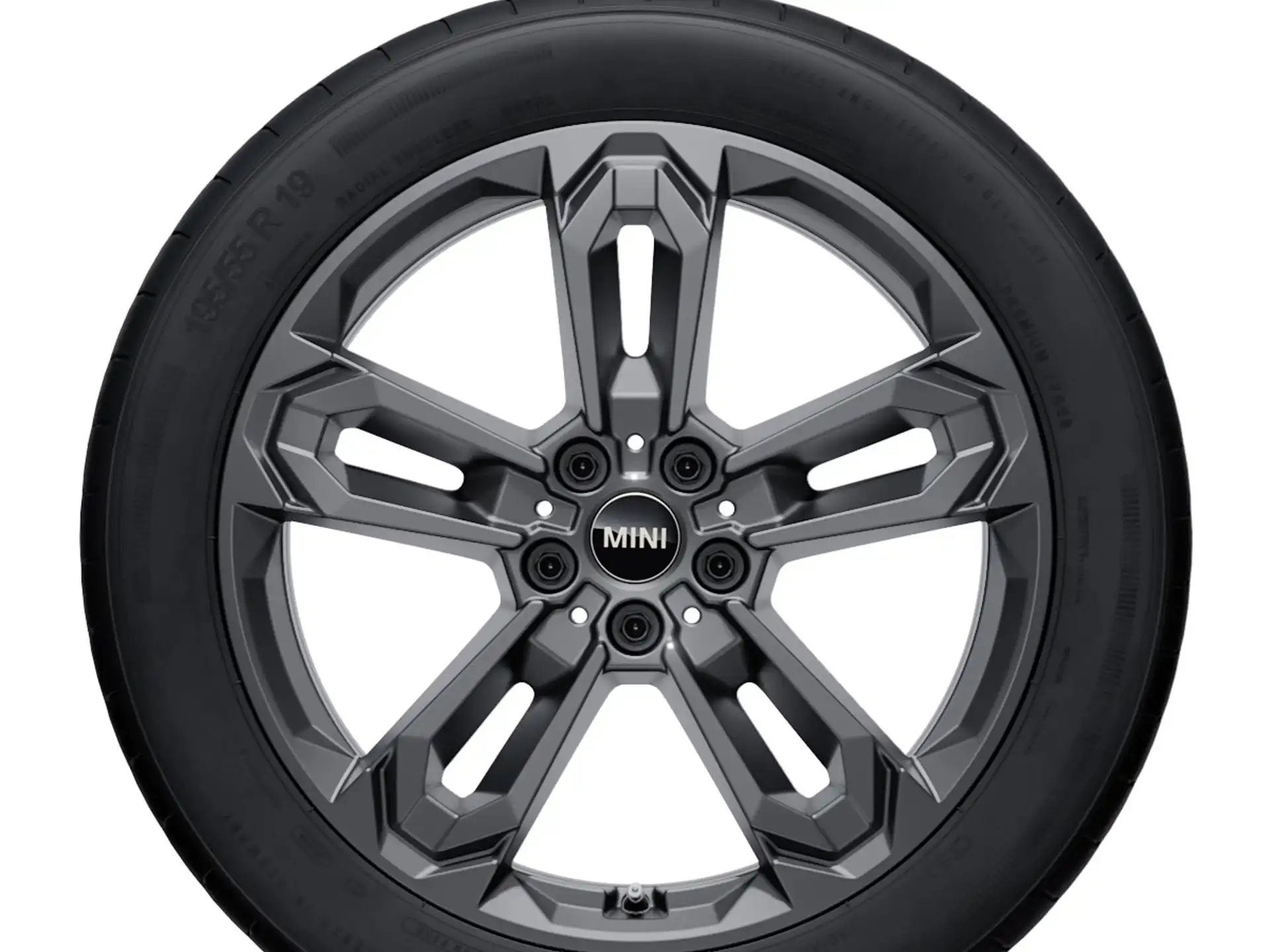 MINI Winterkompletträder JCW Double Spoke 1041 gunmetal grey 19 Zoll RDCi Countryman U25 Hankook