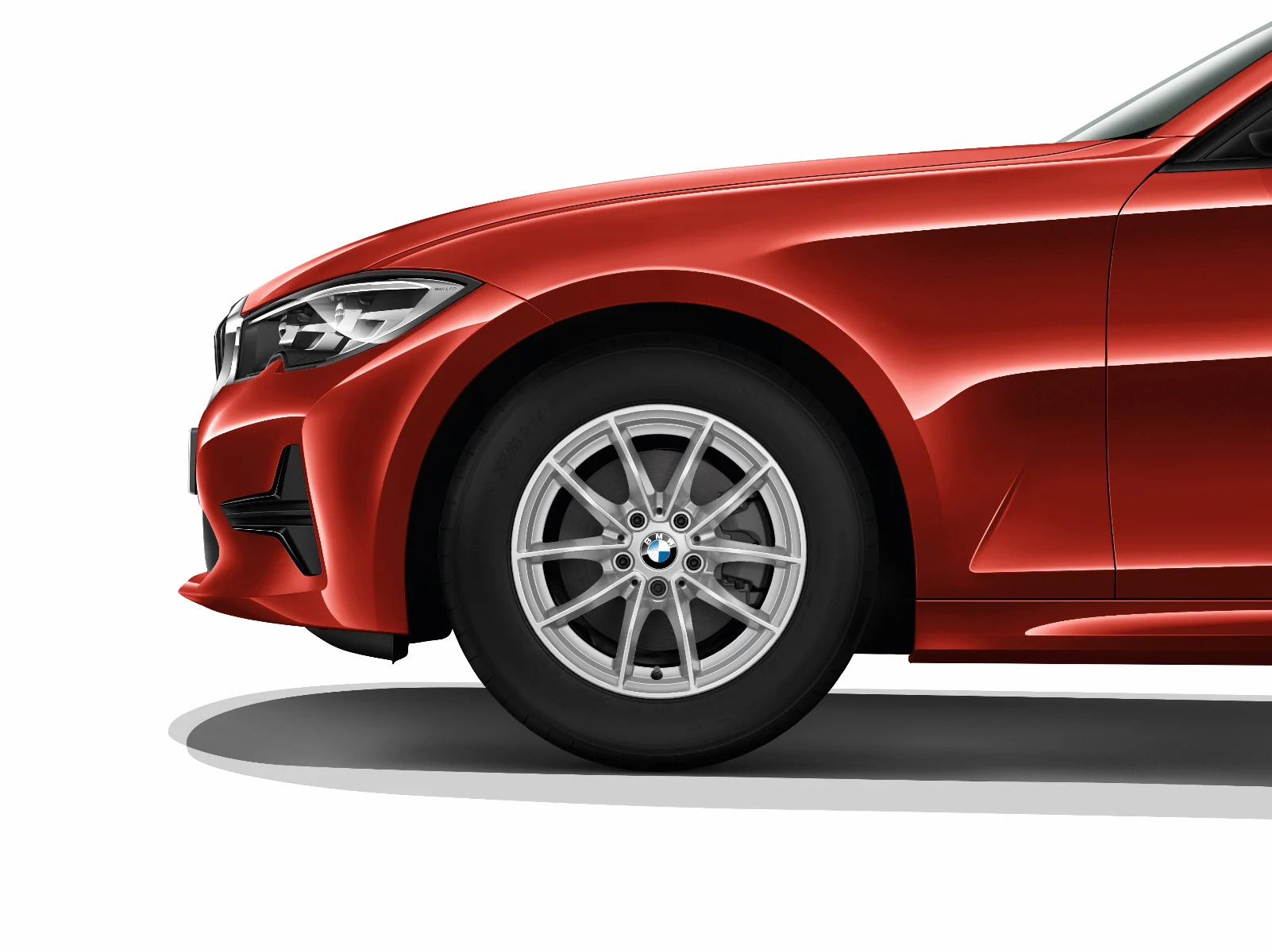 BMW Winterkompletträder V-Speiche 774 reflex silver 16 Zoll RDCi 3er G20 G21 Continental