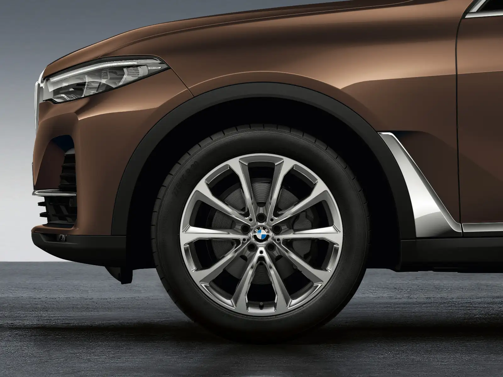 BMW Winterkompletträder V-Speiche 750 reflex silver 20 Zoll RDCi