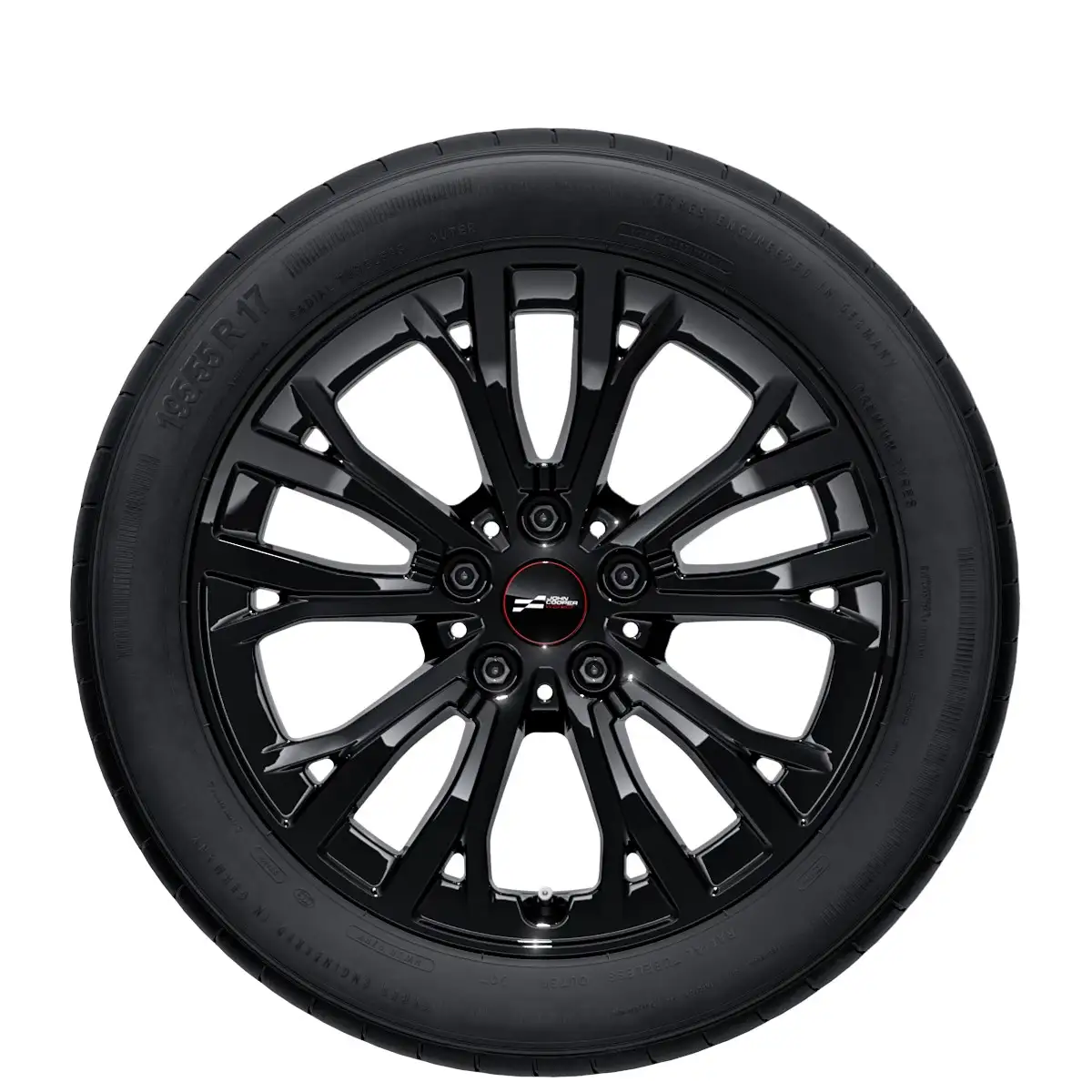 MINI Winterkompletträder JCW Star Spoke 991 (jet black uni) 17 Zo