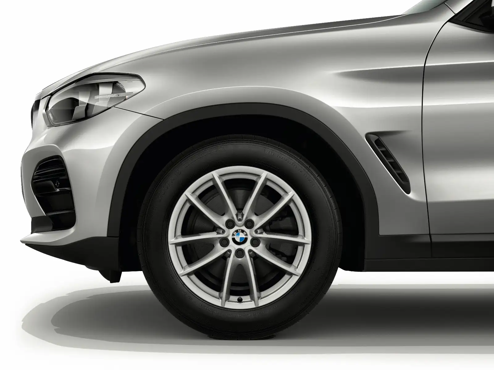 BMW Winterkompletträder V-Speiche 618 reflex silver 18 Zoll RDCi