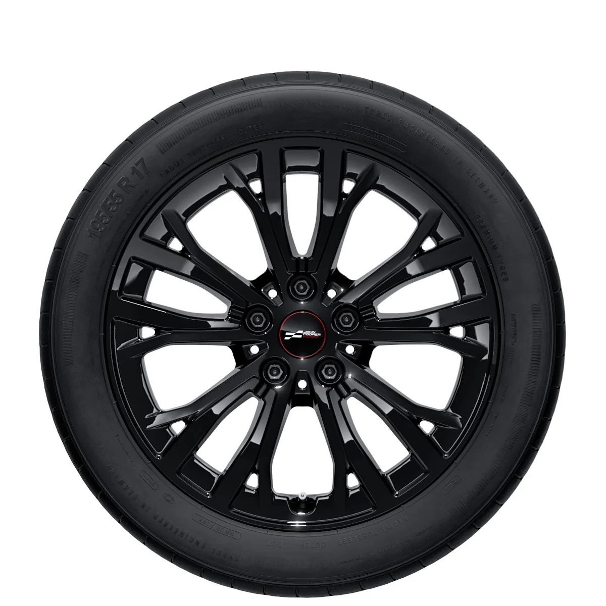 MINI Winterkompletträder JCW Star Spoke 991 jet black uni 17 Zoll RDCi J01 Maxxis