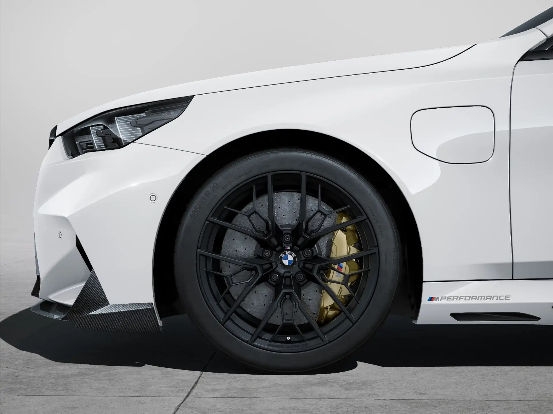 BMW Sommerkompletträder M Performance Y-Speiche 1075 jet black matt 20 Zoll RDCi M5 G90 G99 Mischbereifung Hankook
