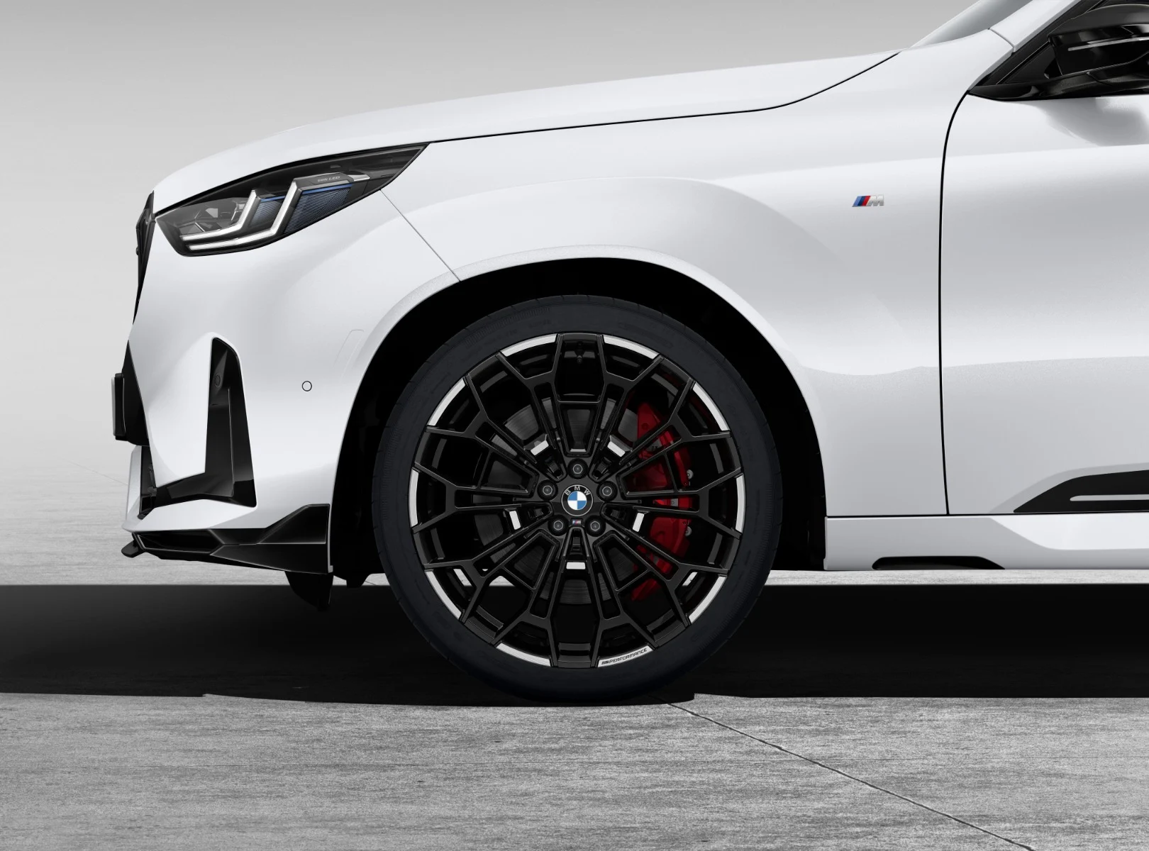 BMW Sommerkompletträder M Performance Y-Speiche 1134 jet black matt 22 Zoll RDCi X3 G45 7er G70 Mischbereifung