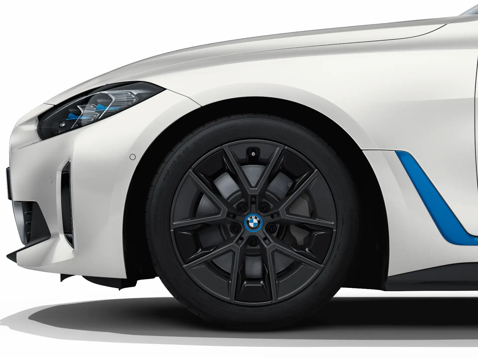 BMW Winterkompletträder Aerodynamic 854 gunmetal grey 18 Zoll RDCi 4er i4 G26