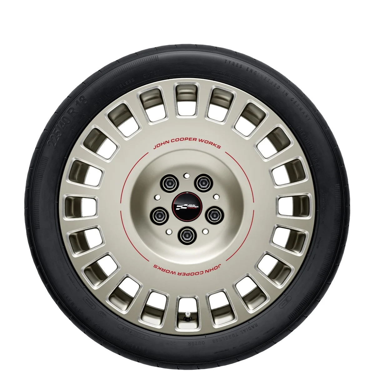 MINI Winterkompletträder JCW Rallye Spoke 992 vibrant silver 18 Zoll RDCi Aceman J05 Goodyear