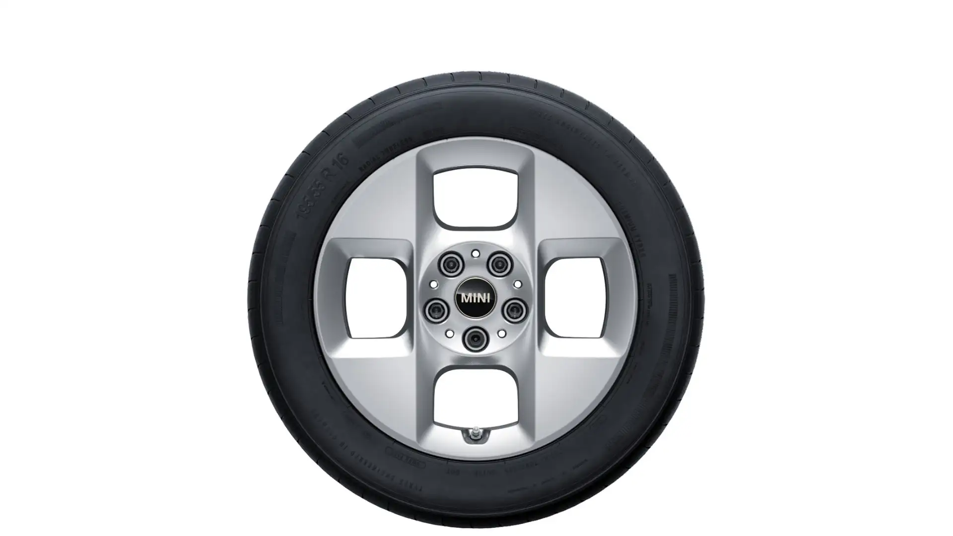 MINI Winterkompletträder 4-Square Spoke 955 refined silver 16 Zol
