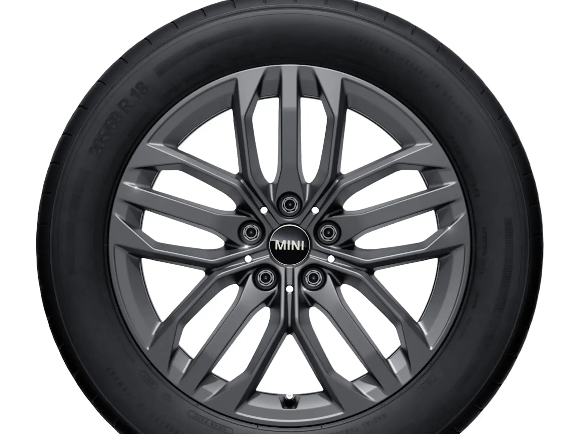 MINI Winterkompletträder JCW Double Spoke 879 frozen gunmetal grey 18 Zoll RDCi Countryman U25
