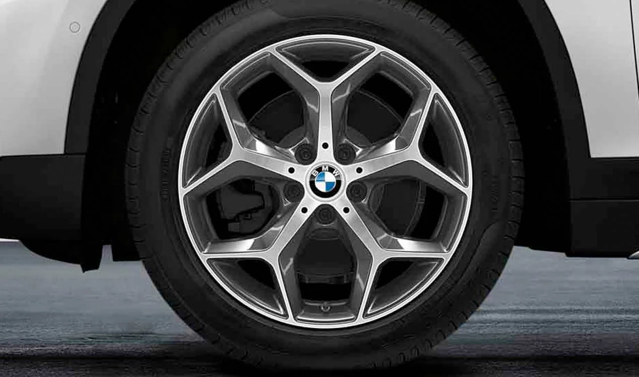 BMW Alufelge Y-Speiche 569 bicolor (orbitgrey / glanzgedreht) 7,5 J x 18 ET 51 Vorderachse / Hinterachse X1 F48 X2 F39