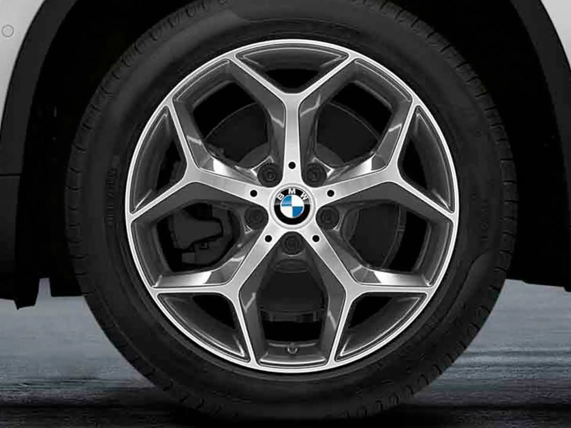 BMW Alufelge Y-Speiche 569 bicolor (orbitgrey / glanzgedreht) 7,5 J x 18 ET 51 Vorderachse / Hinterachse X1 F48 X2 F39