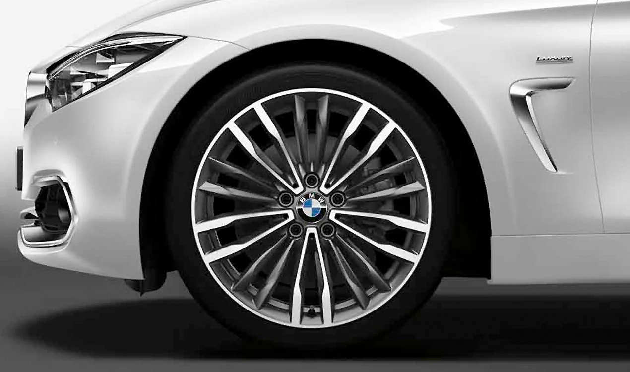 BMW Alufelge Vielspeiche 708 ferricgrey 8Jx19 ET36 3er F30/F31 4er F32/F33/F36