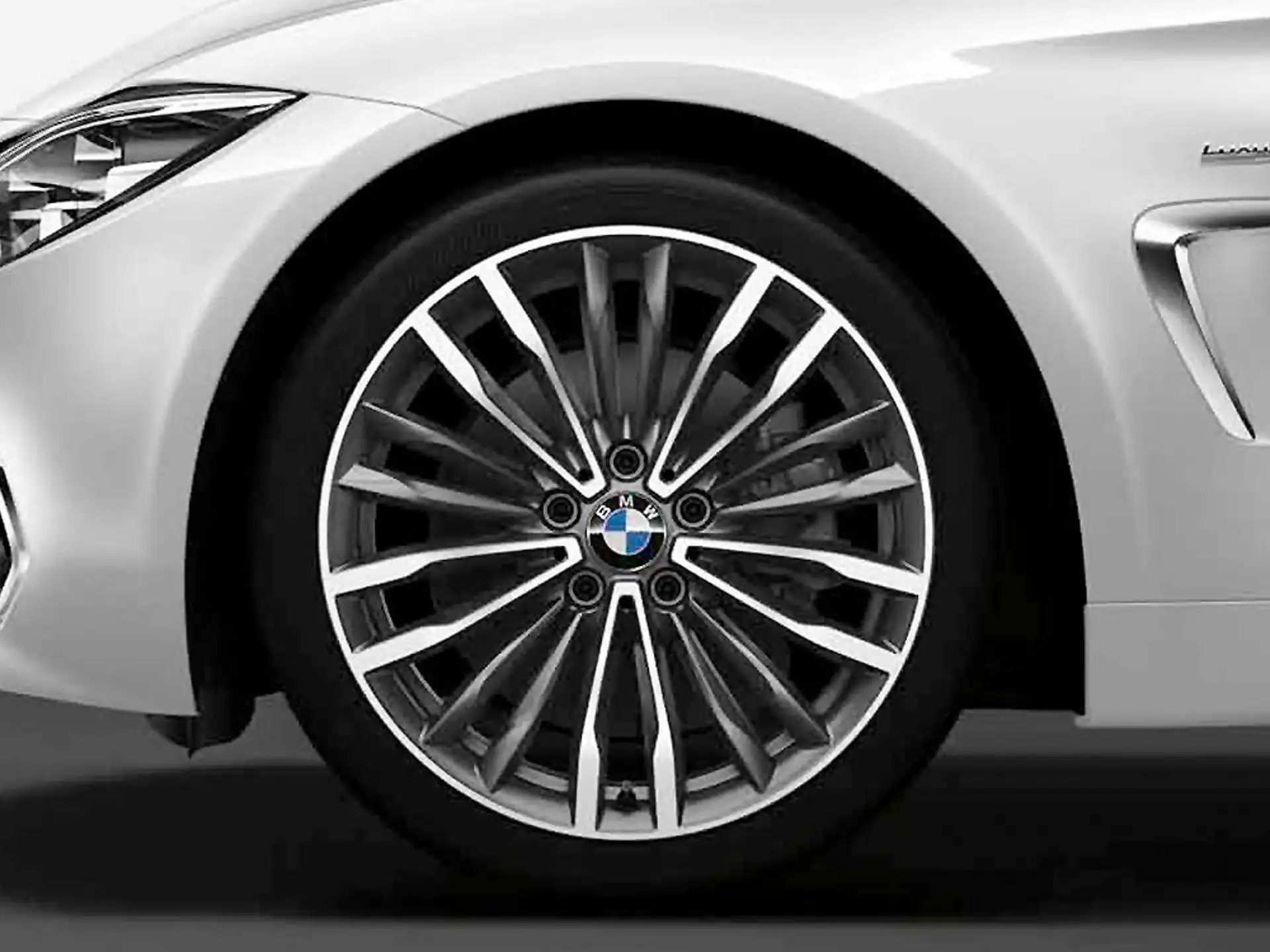 BMW Alufelge Vielspeiche 708 ferricgrey 8Jx19 ET36 3er F30/F31 4er F32/F33/F36