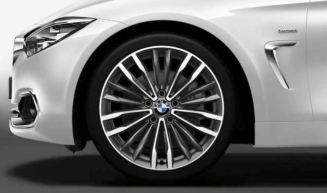 BMW Alufelge Vielspeiche 708 ferricgrey 8J ET36 3er F30/F31 4er F