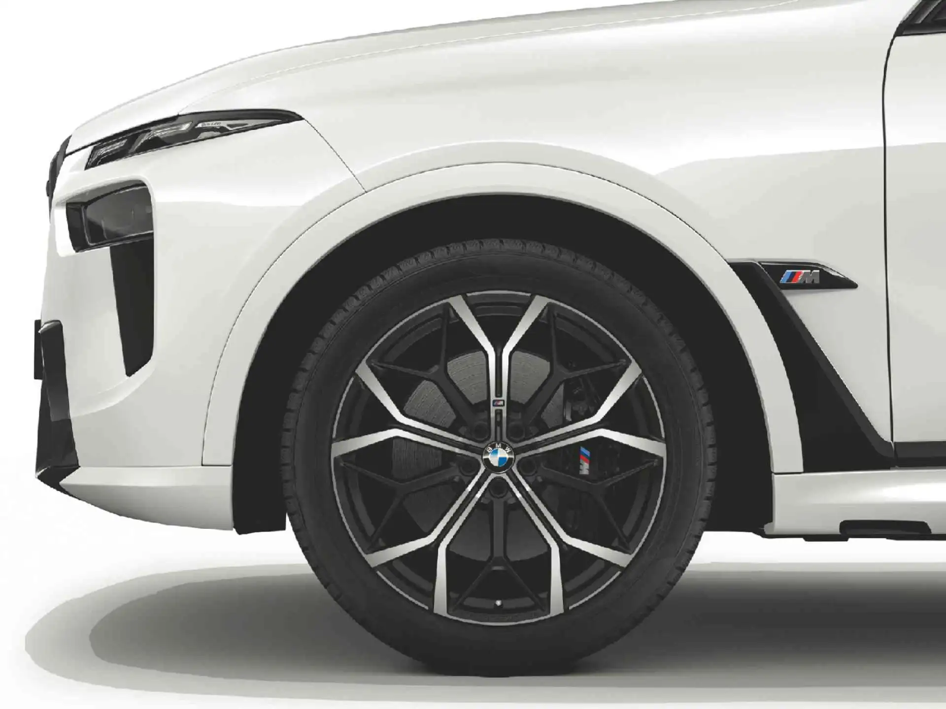 BMW Alufelge M Performance Y-Speiche 785M bicolor (jet black matt/hochglanzpoliert) 9,5Jx22 ET 32 Vorderachse X7 G07
