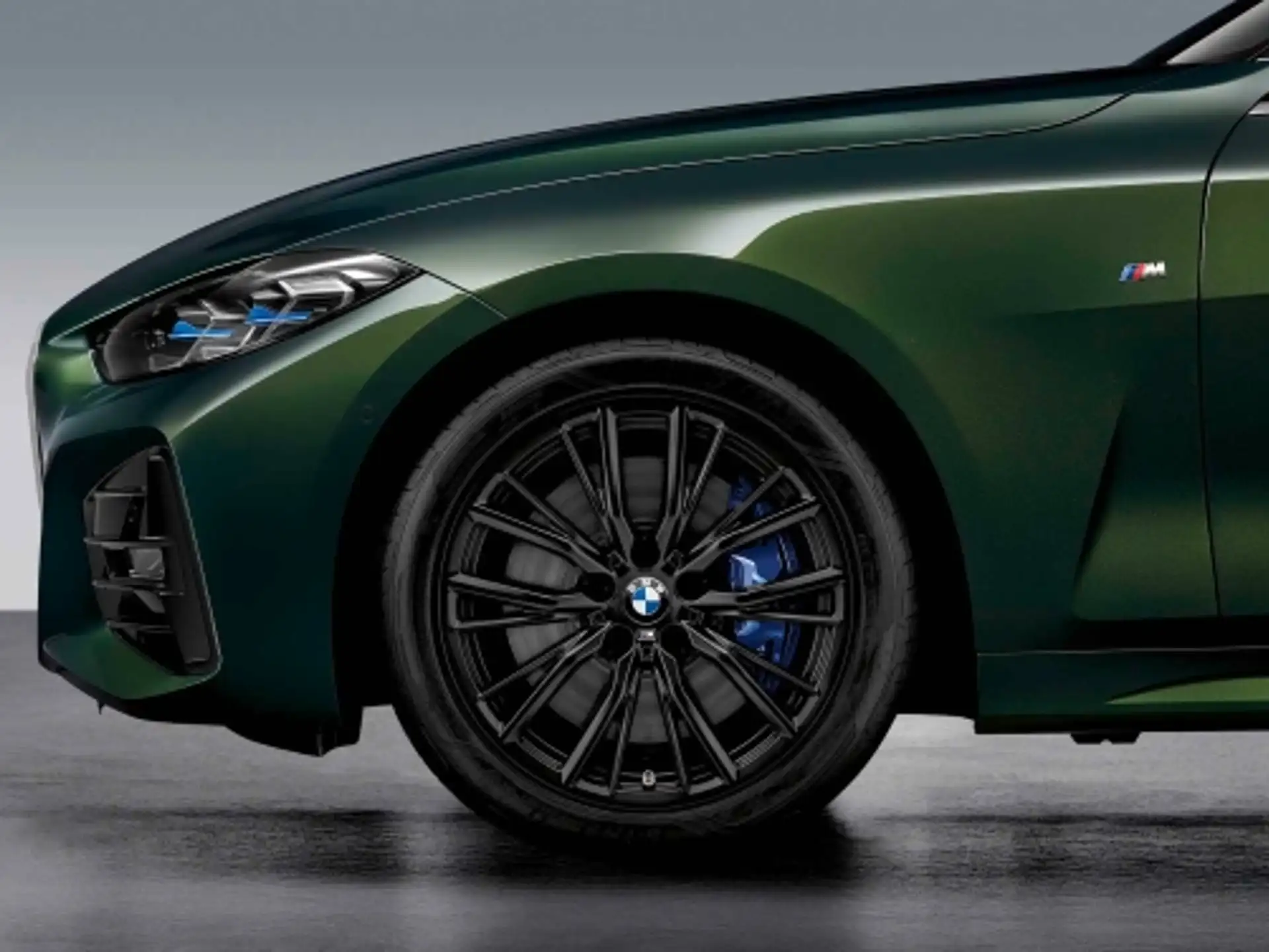 BMW Alufelge M Performance Doppelspeiche 796 schwarz matt 7,5J x 18 ET 25 Vorderachse 2er G42 3er G20 G21 4er G22 G23