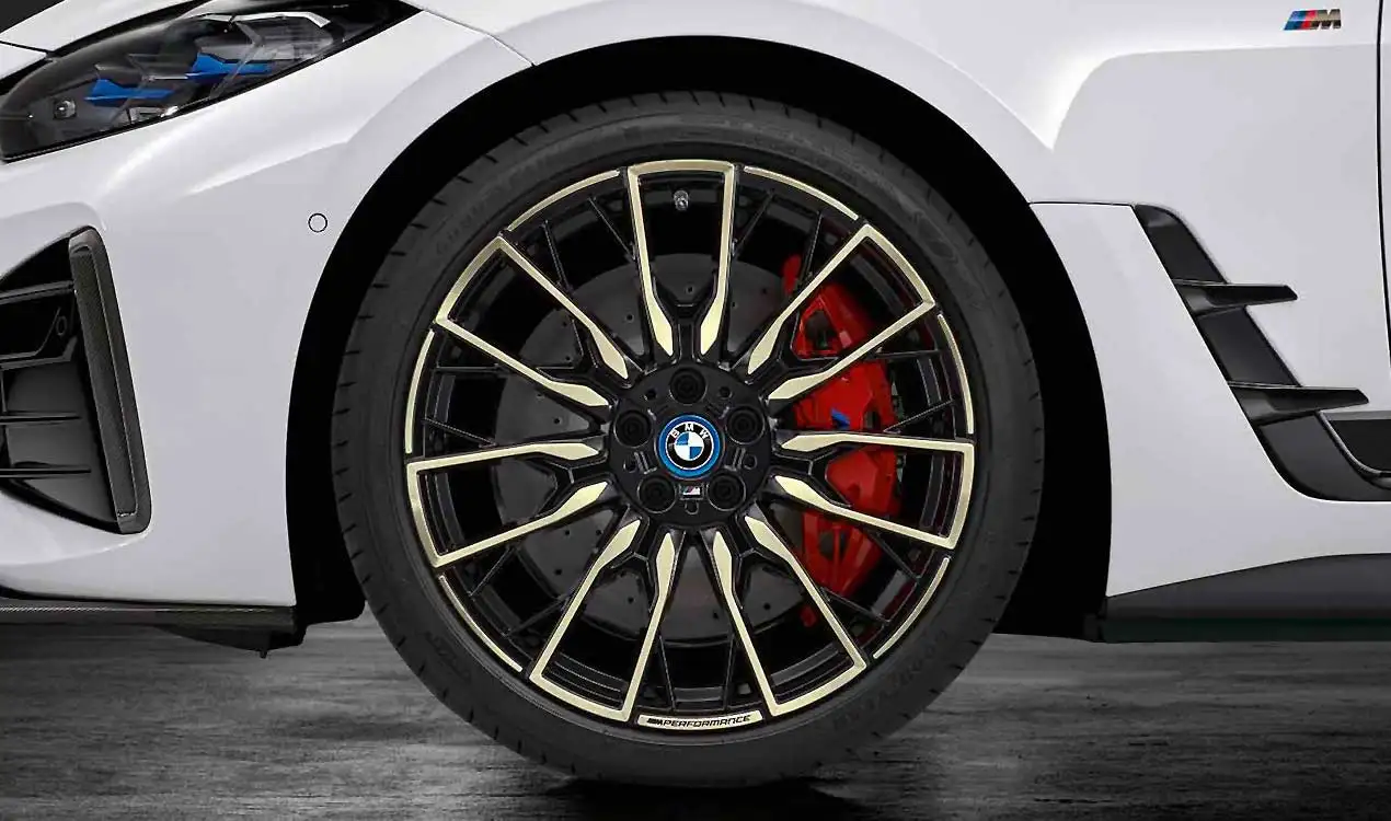 BMW Alufelge M Performance Doppelspeiche 868 bicolor (jet black u