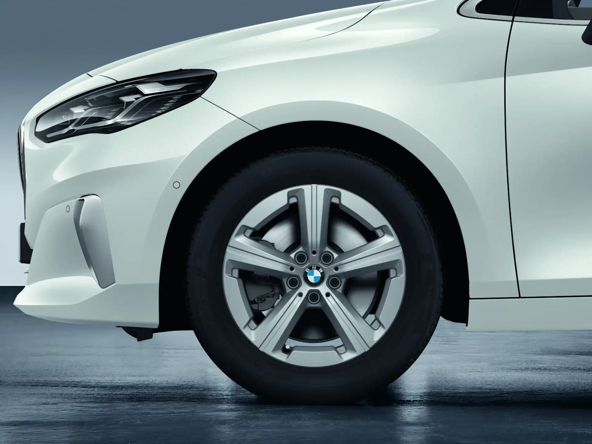 BMW Alufelge Sternspeiche 875 lightning grey 7Jx17 ET 41 2er U06 X1 U11