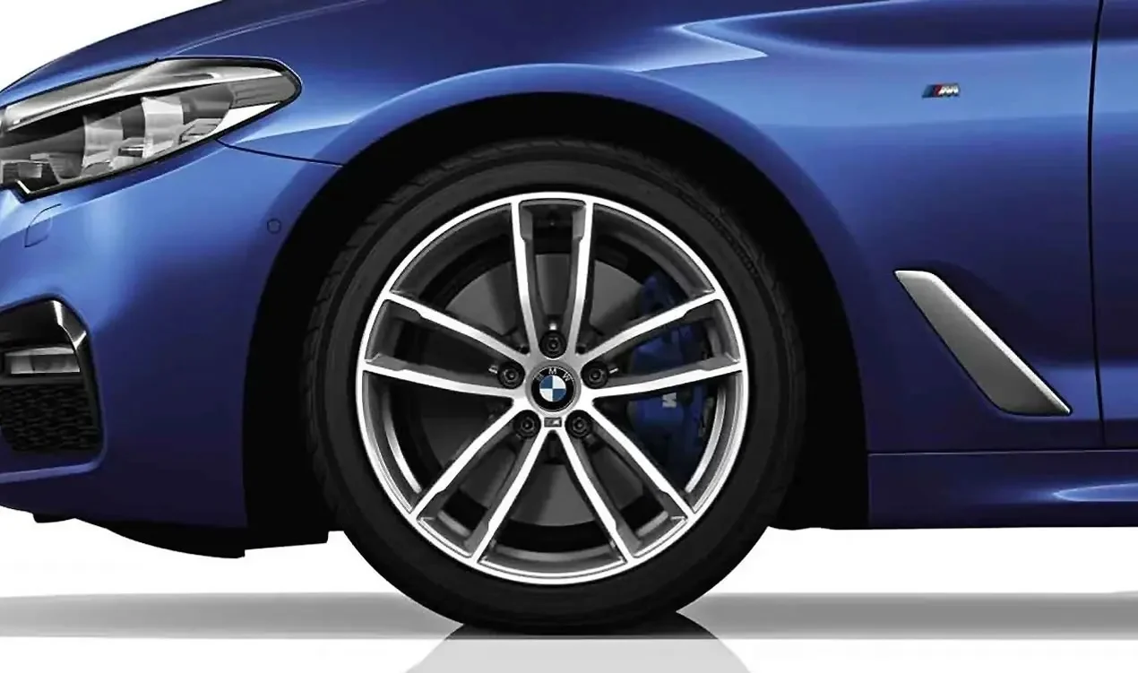 BMW Alufelge M Doppelspeiche 662 orbitgrau 8x18 ET30 5er G31 G31